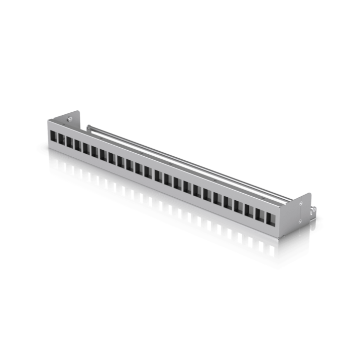 24-Port Blank Keystone Patch Panel